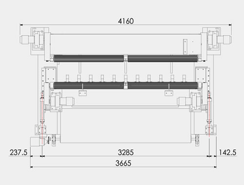 Окорочный станок 9 фт.