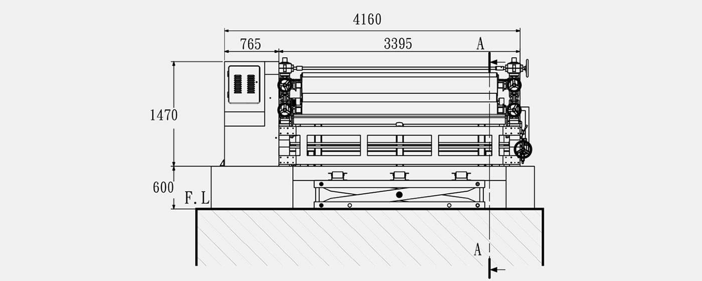 Клеевые вальцы с дозирующими роликами, тип С