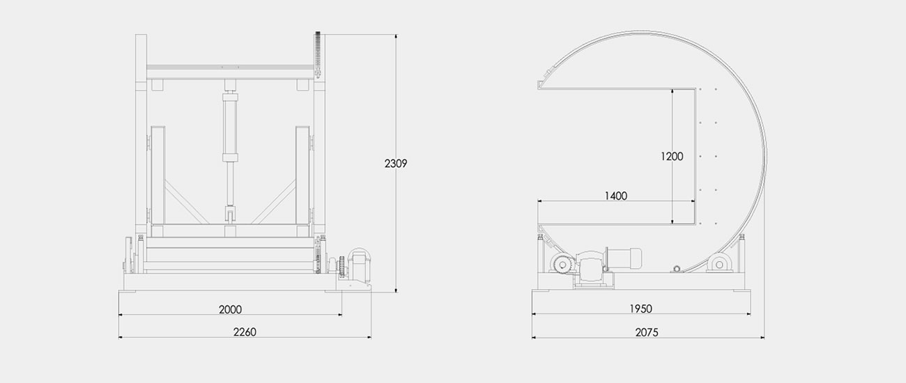 КАНТОВАТЕЛЬ ПАКЕТОВ НА 180°