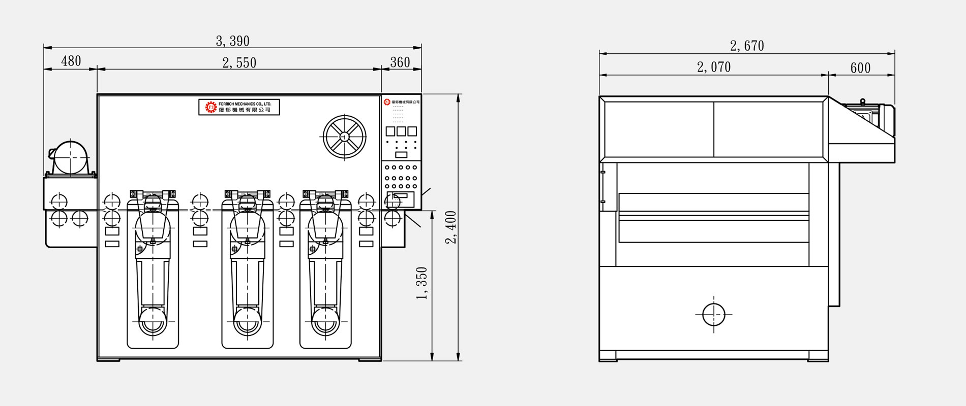 3-й Роликовая шлифовальная машина с нижним расположением валов