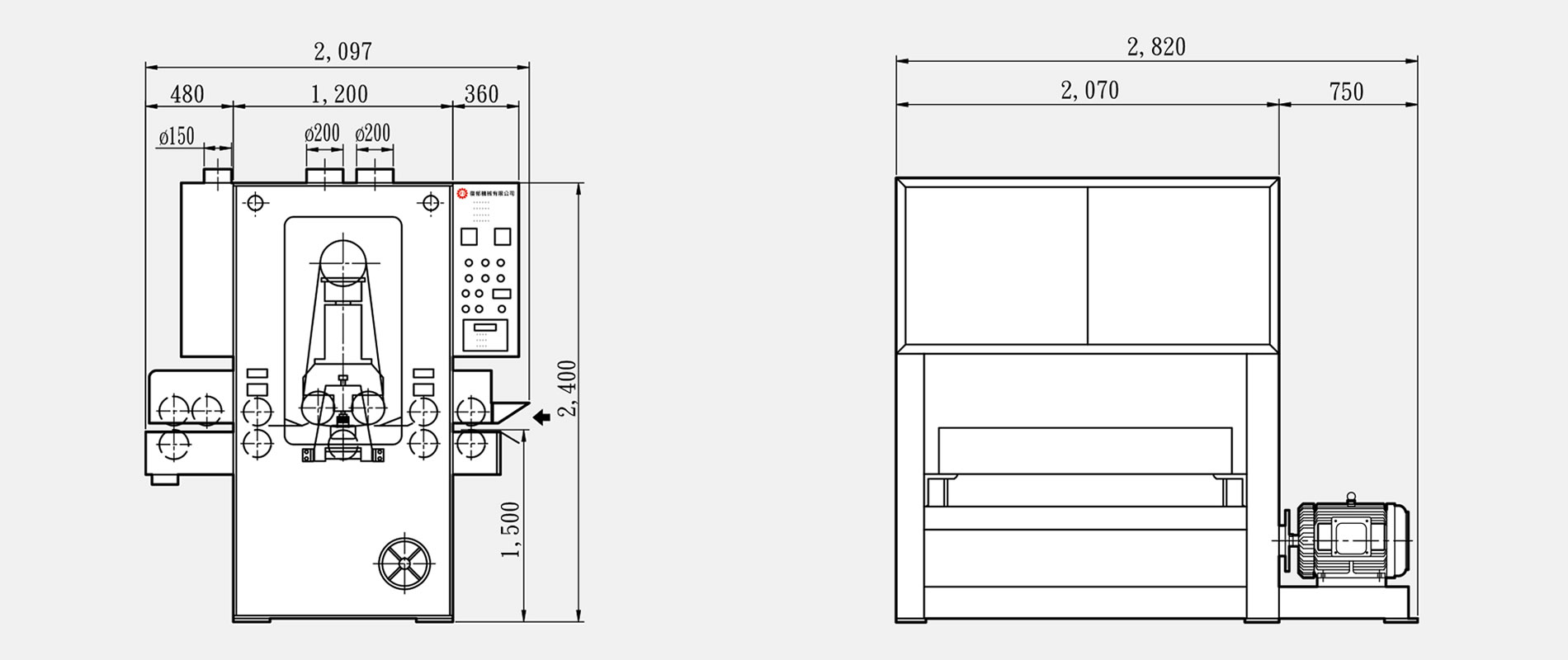 1-й Роликовая шлифовальная машина