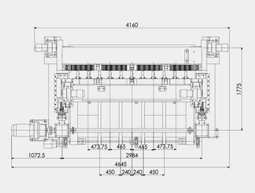 БЕСШПИНДЕЛЬНЫЙ ЛУЩИЛЬНЫЙ СТАНОК 9 ФТ.