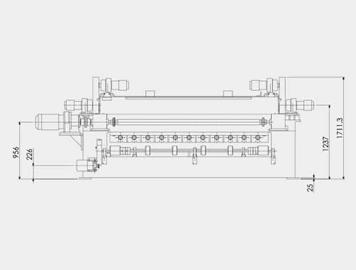 БЕСШПИНДЕЛЬНЫЙ ЛУЩИЛЬНЫЙ СТАНОК 9 ФТ.