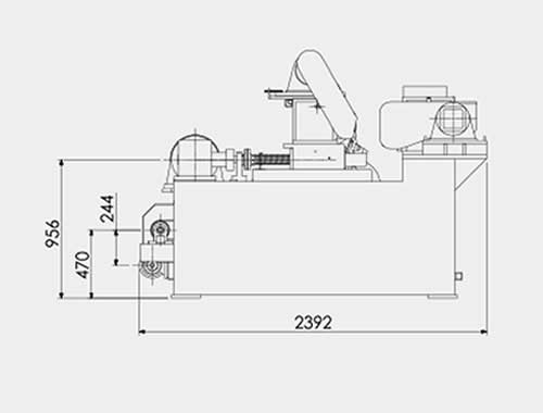 БЕСШПИНДЕЛЬНЫЙ ЛУЩИЛЬНЫЙ СТАНОК 9 ФТ.